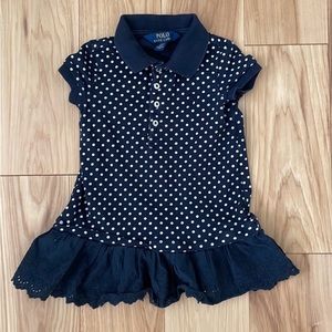 Ralph Lauren Toddler Girl Peplum Tunic/Dress, Size 2T
